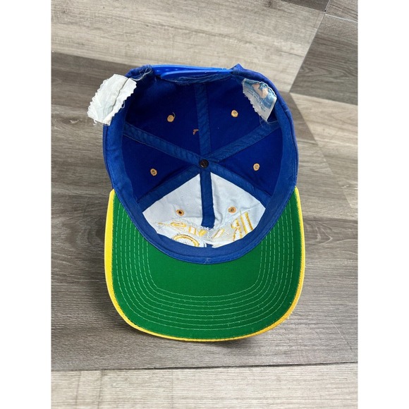 Vintage Los Angeles Rams NFL Hat Cap Drew Pearson SnapBack Mens Blue Yellow - Picture 8 of 10